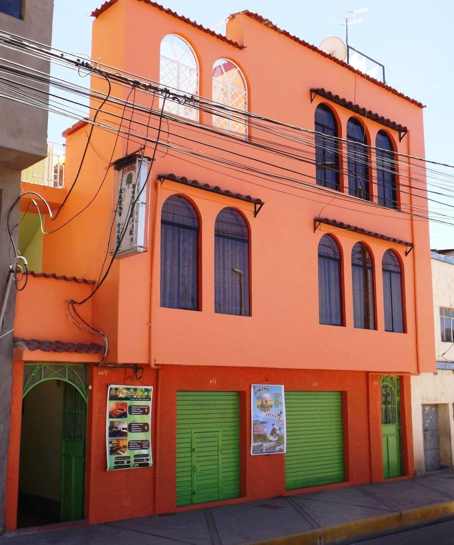 El Manzano Guest House Пуно Экстерьер фото